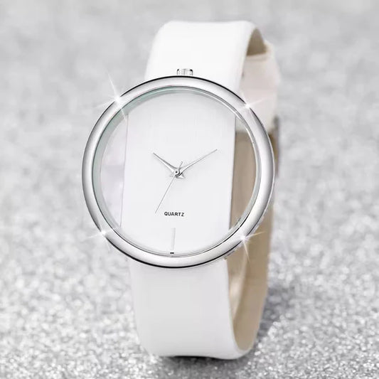 6 Pcs Hollow Dail Women'S Watch Set.