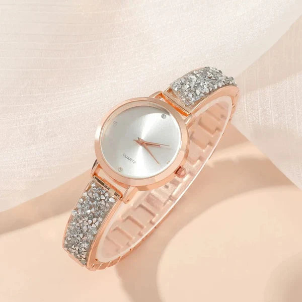 6 Pcs Rose Gold Women’s Jewellery Set.