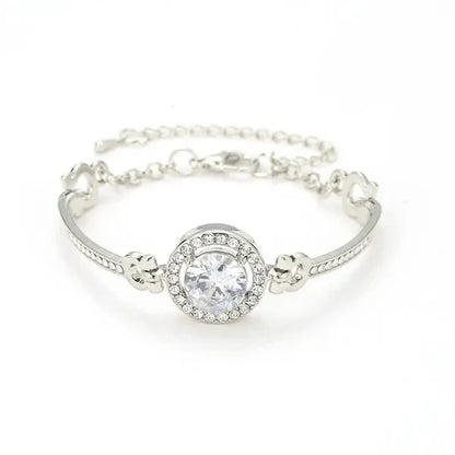 6 Pcs Silver White Women’s Jewellery Set.