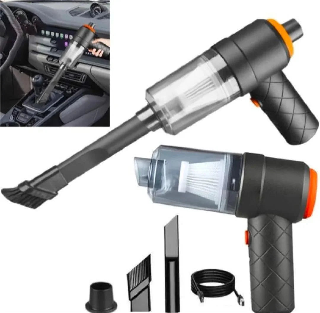 Portable Car Vacuum with 6″ Head, ABS Plastic, 6″ Length