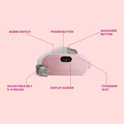 BILAFIYA Period Cramp Relief Heat & Massage Belt