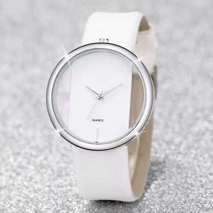 6 Pcs Hollow Dail Women'S Watch Set.
