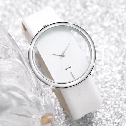 6 Pcs Hollow Dail Women'S Watch Set.