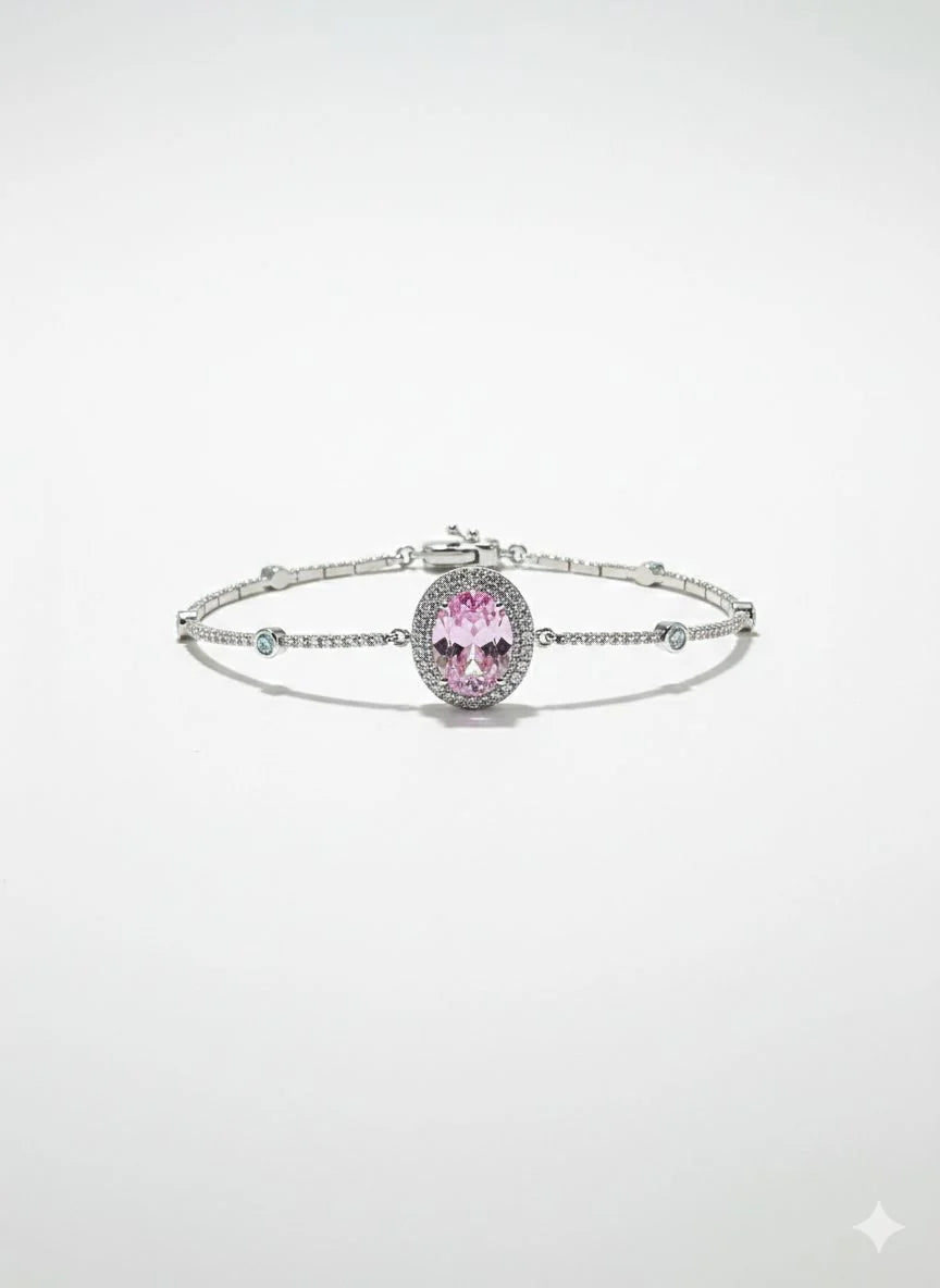 Crystal Royal Pink Bracelet