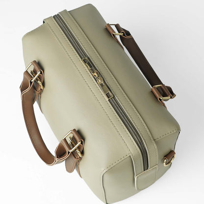 Fly bag beige & brown