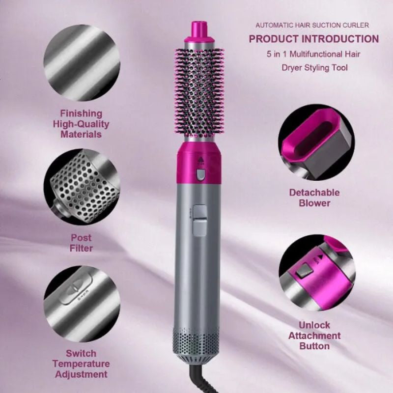 5 In 1 Multifunctional Hair Styler