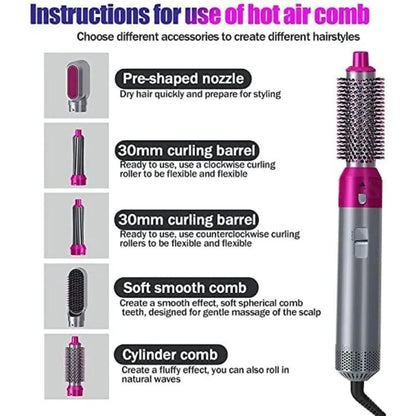 5 In 1 Multifunctional Hair Styler